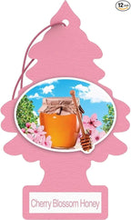 Little Trees Cherry Blossom Honey Air Freshener (Pack of (12)