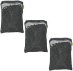 Aquacity Activated Charcoal Carbon Pellets in Free Mesh Media Bags for Aquarium Fish Pond Tank Canister Filter (3-Pack (3 lbs))