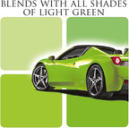 Car Gods Iris Custom Color Light Green 3-in-1 Polish Wax Color Restorer & Scratch Remover, 16 Colors Available, 17 Fl Oz