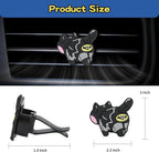 Air Vent Decoration - Cute Super Kitty Hero Decorative Vent Clip for Cars, Bedroom or Office [Batcat]