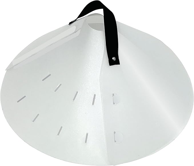 Jokari Adjustable Tire Cleaning Shield, Fits 13-22 Inch Tires, Protects Rims and Hubcaps from Overspray, Durable Plastic Cone with Hand Strap for Easy Use and Accuracy