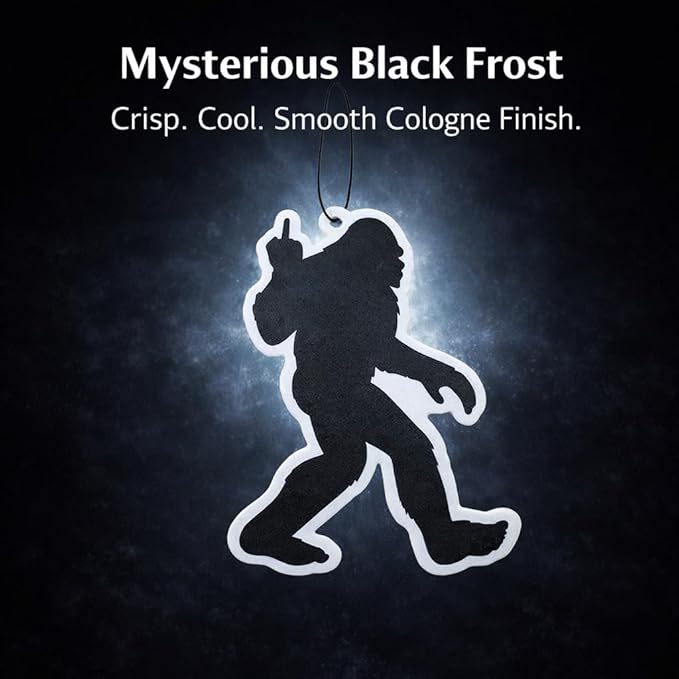 Bigfoot Air Freshener (3 Pack), Funny Sasquatch Car Air Freshener, Hanging Car Scent, Long Lasting Air Freshener for Truck RV, Camping Gift for Men Women
