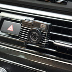 AONUOWE Camera Car Air Freshener with Flash Cute Car Fragrance Diffuser Vent Clip Kawaii Car Accessories Retro Decor for Women Men (Digital Camera)