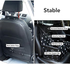 Myuilor Pet Dog Car Booster Seat Carrier,Portable Foldable Carrier with Seat Belt for Dog Cat up to 30lbs …