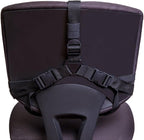 FOMI Firm Gel Foam Back Support (14" x 15") Care | Upper Lower Thoracic and Lumbar Support for Car, Home, Office Chair | Promotes Healthy Posture, Sciatica Pain Relief