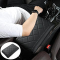 Upgrade Car Console Armrest Pad,Car Armrest Cushion with Comfortable Memory Foam,Premium PU Leather Car Armrest Cover,Universal Car Center Console Pillow,Car Accessories(Black3)