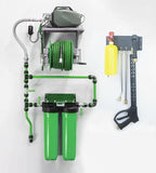 Pressure Washer Gun Holder-Foam Cannon Holder-for Foam Cannon,Pressure Washer Nozzle Tip and Pressure Wand Extension Storage Rack(fit 1/4" Quick Connector) Pressure Wwasher Accessories Holder