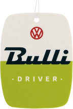 BRISA VW Collection Volkswagen Air Freshener, Room Freshener, Deodorizer for Cars T1 Bus Campervan Motif (Set of 2) (Green Apple/Green)