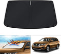 KUST Windshield Sun Shade for 2013-2020 Nissan Pathfinder Accessories Sunshade Window Sun Protector Foldable Block UV Rays Keep Car Cooler