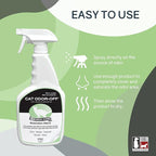 Thornell Cat Odor-off: Cat Spray Odor Eliminator - Fresh Scent Pet Odor Eliminator for Home - Pet Urine Odor Eliminator Spray, 22oz