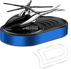 Solar Powered Helicopter Air Freshener For Car Long Lasting Fragrances Diffusers Ornament Car Decoration For Auto Dashboard Perfumes Decoration Stress Relieving Car Accessory Unique Car Perfumes