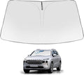 Proadsy 2026 Upgrade Front Windshield Sun Shade Foldable Sunshade Protector Custom Fit 2019-2023 Santa Fe, SE, SEL, SEL Plus, Limited, Ultimate Accessories
