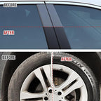 Plastics Parts Crystal Coating, 2025 New Leather Plastic Polishing Renovation Coating Agent, Car Trim Restorer with Sponge, Crystal Coating for Cars Interior or Exterior (2)