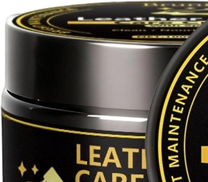 Leather Protection Cream, Cleaning Stain Removal Balm, Leather Cleaner and Conditioner for Seats Sofas Bags Car Vehicle Indoor Outdoor Garage Use