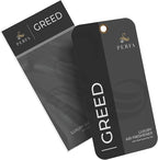 Greed Disposable Card Freshener for Men | Car Scents Air Freshener with Greed Fragrance | Strong Car Perfume Air Freshener with Odour Eliminating Technology | Greed by Perfa