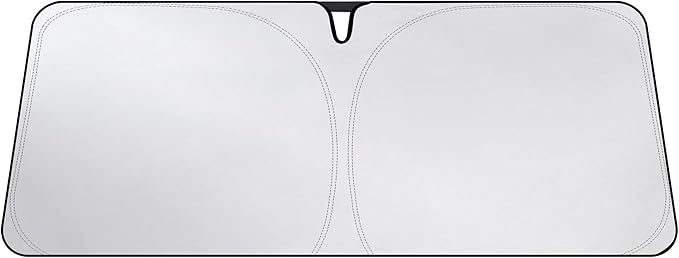EcoNour Windshield Sunshade Compatible for Ford Bronco (Not for Bronco Sport) 2021-2024 2025 2026, Sun Visor for Front Windshield & Window Sun Shade Cover, UV Heat Protector, Car Accessories