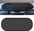 Car Rear Window Sunshade with Suction Cup, Sun UV Rays Protection for Car Back Window, Sunlight Shield Blocker Mesh Cover for Rear Facing Seats, car Accessories for Baby, Pets, Children （39"x19"/Rear）