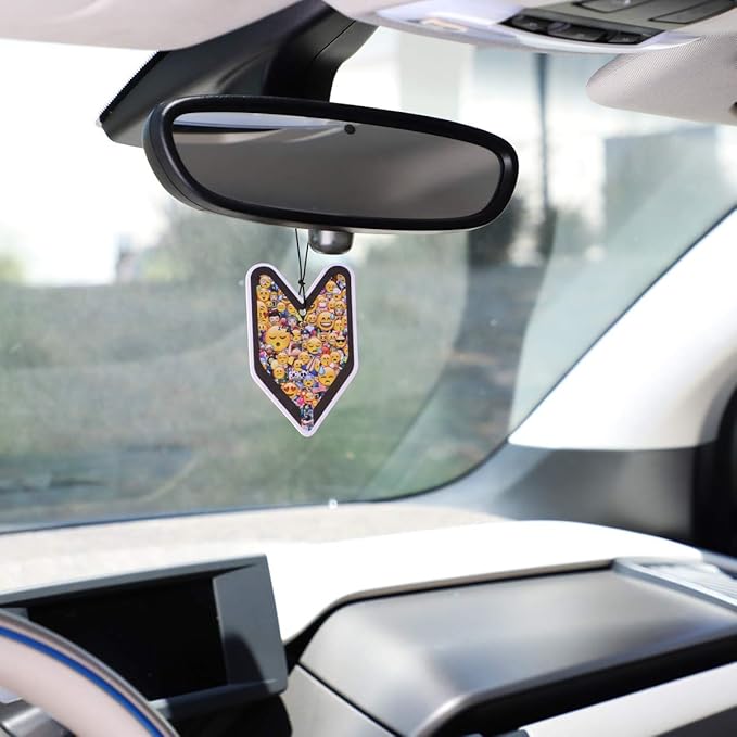 Auto Dynasty 1 Pcs Tree Frog Black Squash Scent Wakaba Car/Office/Home Hanging Air Freshener