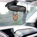 Auto Dynasty 1 Pcs Tree Frog Black Squash Scent Wakaba Car/Office/Home Hanging Air Freshener