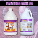 Mister Max Anti Icky Poo Pet Urine Enzyme Cleaner & Feces Odor Remover, Enzymatic Cleaner for Dog & Cat Urine, Pet Odor Remover Spray, 1 Gallon (Unscented)