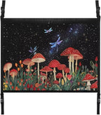 Dragonfly Mushroom Car Roof Storage Bag Multi-Purpose Seat Organizer All Car Storage Organizers One Size Inner Car Accessories