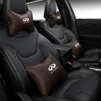 Car Seat Headrest Pillow for Infiniti Q50L/QX50/QX60/ESQ/QX30 Head Support Rest Pillow Lumbar Support Lumbar Pillow Cushion Back Cushion Back Pillow Accessories