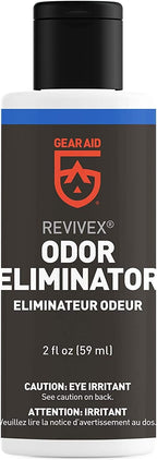 GEAR AID Revivex Odor Eliminator, All-Natural Formula for Removing Scents from Tents, Footwear and Sports Gear, 2 fl oz