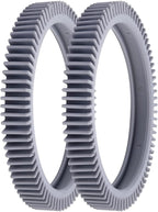 ATIE Pool Cleaner Front Tire PVXS11PK2-207 and Rear Tire PVXS16PK2-207 Combo Kit Fits Phoenix 4X PES42CSTX and AquaNaut 400, 450 Pool Cleaners (Pack of 2 Each)
