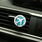 Plane Car Diffuser Vent Clip Essential Oil Aromatherapy Car Diffuser Vent Clips Air Freshener Car Accessories for Women with 10 Refill Pads