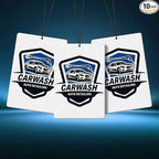 10-1000 Pcs Custom Air Fresheners with Picture - Personalized Photo/Logo/QR Code/Text, Bulk Promotional Car Gifts for Business Branding Events (A5-Rectangle)