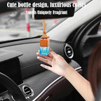 Car Air Fresheners 8ml Automotive Scents | 45-Days Long-Lasting Keep Fragrance | Automobile Hanging Diffuser Bottles | Remove Auto Odor Fresh Air for Men Home Deodorizer (Dusk)