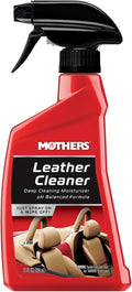 Mothers Leather Cleaner, 12 oz. — Advanced pH Balanced Formula Safely Deep Cleans & Moisturizes Leather Surfaces, Preps for Conditioning to Enhance Appearance & Longevity (06412)