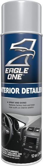 Eagle One Car Interior Detailer, One Step Detailer Spray for Cars, Trucks, 12 Oz