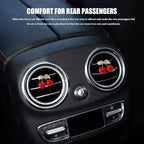 4PCS Cherry Car Air Vent Freshener Perfume Clip, Car Vent Accessories, Rhinestone Air Outlet Fragrance Perfume Clip Freshener, Auto Interior Decoration Accessories Stylish Fresheners for Women