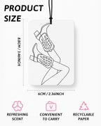Western Car Air Freshener 4 Pcs Coconut Scented, Wild West Rodeo Cowboy Car Accessories Mirror Decor for Women, Western Cowgirls Boots Hanging Air Freshener for Cars Closet Drawer Books