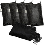 5 lbs Coconut Shell Granular Activated Charcoal Carbon in 5 Mesh Media Bags for Aquarium Fish Pond Tank Canister Filter GAC-5P