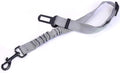 3 Colors Dog Safety Belt Pet Seat Belt Dog Car Harness Adjustable 360° zinc Alloy Buckle with Elastic,High Strength,Wear-Resistant and Durable,Easy to Install,Easy to Wash(Grey)
