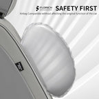 FLORICH Car Seat Covers Full Set Leather Seat Cover for Cars Full Coverage Seat Cover Waterproof Universal Seat Cover for Cars Seats Protector Cushion Universal Fit for Most Cars SUV Trucks, Gray