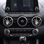 Bling Spider Car Air Fresheners Vent Clips, Cute Lovely Spider Car Air Vent Clips Funny Diamond Diffuser Vent Clip Decoration Interior Decor Bling Accessories for Women Men（Silver）