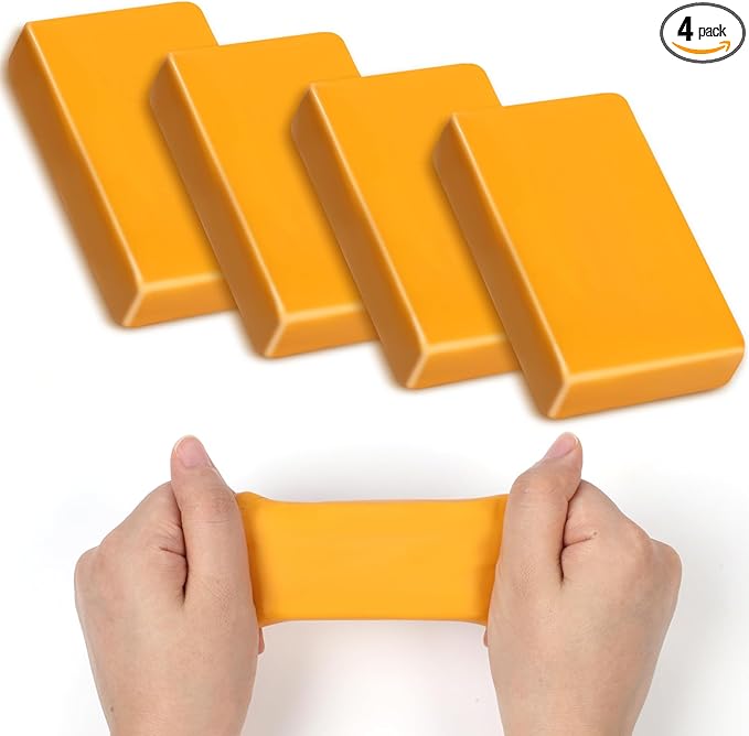 Car Clay Bar 4 Pack 400g, Premium No Scratch Magic Clay for Car Wash, Auto Detailing Cleaner for Auto, SUV, RV, Truck & Glass