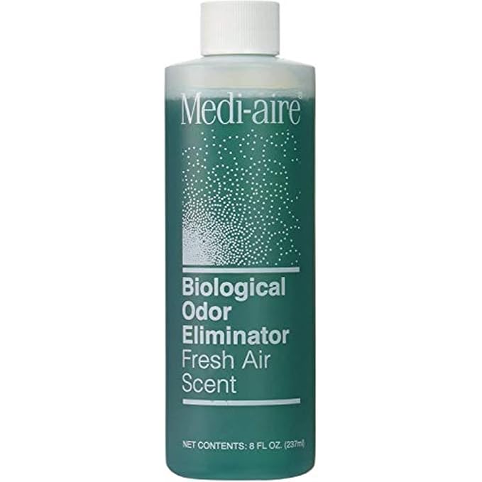 Bard 577018A Medi Aire Fresh Air Scent Biological Odor Eliminator 8 Ounce. Refill Bottle by Bard Medical