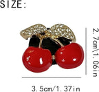 4pcs Cute Turtle Car Air Vent Diffuser – Clip-On Fragrance Air Freshener for Cars with Replaceable Refills, Adorable Animal Car Vent Clip for SUV & Truck (Red Cherry, Ocean)