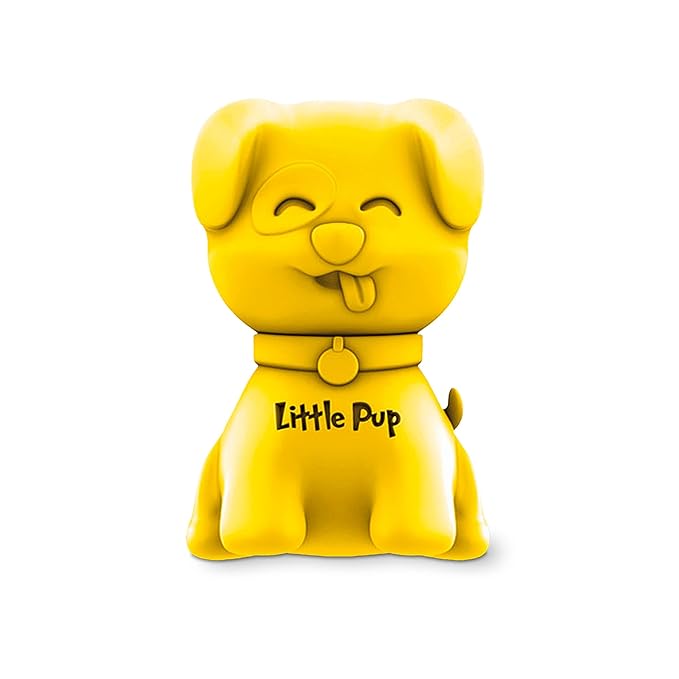 Little Pup 96628 Vanilla Scent Car Air Freshener Clip Provides Long-Lasting Freshness in a Compact Design, Fights Odors for up to 45 Days, Cute Car Odor Eliminator, Non-Toxic, Pack of 1