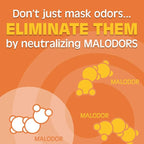Gonzo Natural Magic Odor Air Magnet - Eliminates Odors from Closets, RV's, Rental Properties, Cars, Pet Areas, Bathrooms, Trash Areas Caused by Smoke, Pets, Garbage, 14oz, Citrus Scent