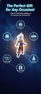 PumpCar car air freshener 2-piece double-sided Goku Ultra Instinct hanging cherry-scented for rearview mirror Car Interior Accessories Household Gifts…