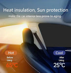 Car Side Window Sun Shades, 4PCS Window Sunshades Privacy Curtains, 100% Block Light for Breastfeeding, Taking a nap, Changing Clothes, Camping (Front&Back 4pcs)