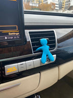 Cesare Car Air Freshener Long Lasting 45 Days Air Vent Clip Uses Alcohol-Free Fragrance Oil Non-Toxic EVA Material (Portofino)