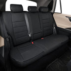 EKR Rav4 Seat Covers Custom Fit for Toyota Rav4 (Hybrid) LE/XLE Premium 2026, Leather Car Seat Cover Full Set for SUV,Faux Leather(Black)
