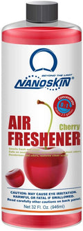 Nanoskin Concentrated Air Freshener – CHERRY - Emits Fragrant Scent with Odor Eliminator into The Air to Freshen Interior | Adjustable Dilution up to 9:1 | For Automotive, Home, Office & More