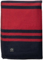 Arcturus Rainier Wool Blanket - 4.5lbs Warm, Heavy, Washable, Large | Great for Camping, Outdoors, Survival & Emergency Kits (Lava Canyon)